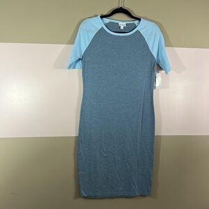 NWT LulaRoe Julia Floral Multicolor Dress Size SMALL